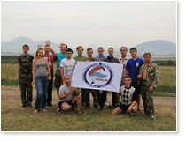 Клуб "Первый шаг" на выезде на Юцу (август 2014).