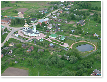 Выбор освещения объекта при съемке с парамотора (Недельное, июнь 2006).