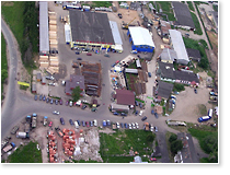 Экологический контроль рынков (Троицк, июнь 2005).