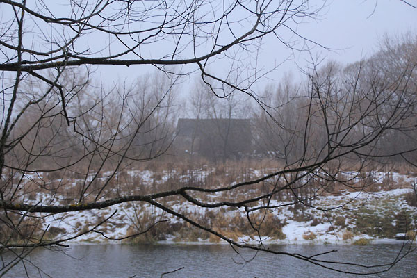 Зимние пейзажи речки Зуша.