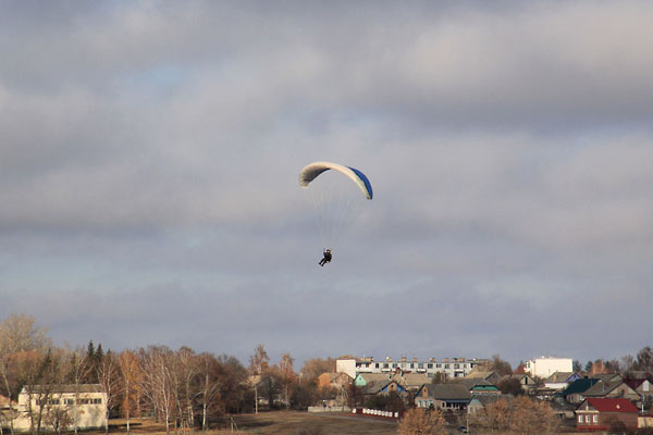 Андрей Штермер летает уже почти два года, а в Вяжи выбрался только впервые.