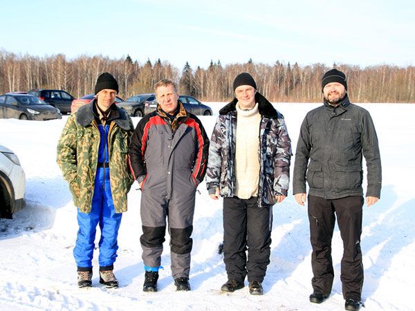Прыгнувшие 17 марта слева направо: Денис Морозов, Ваня Павлов, Андрей Штермер, Боря Юсупов.